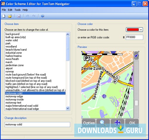 Color Scheme Editor