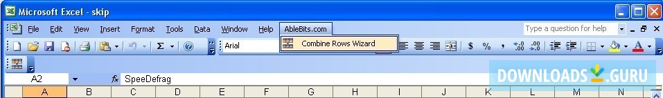 Combine Rows Wizard for Microsoft Excel
