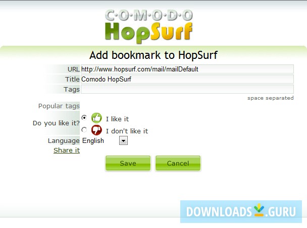 Comodo HopSurf