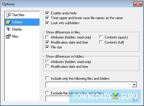 compare folders windows 7 free