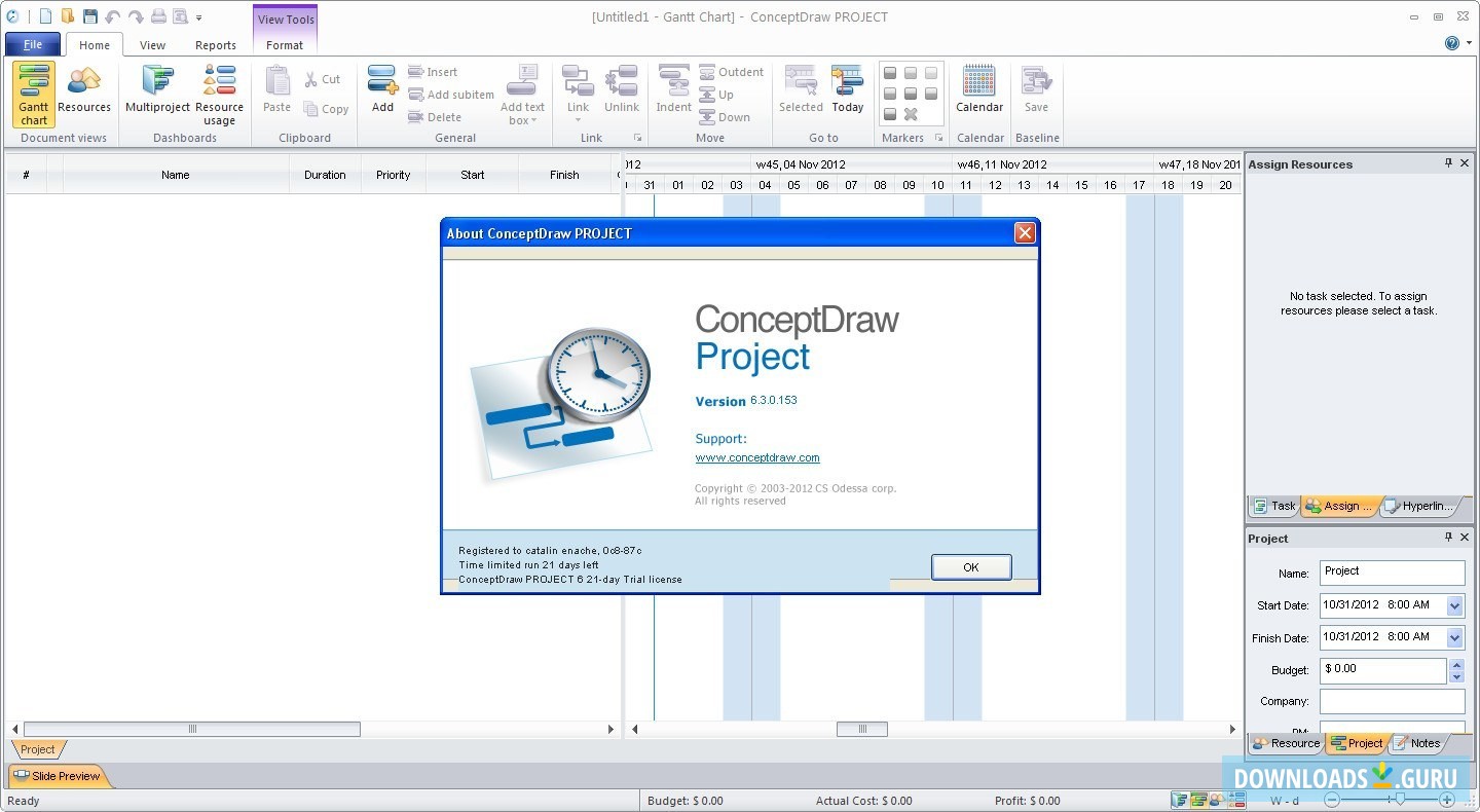 conceptdraw project 8 software