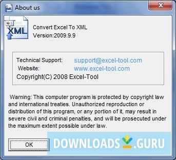 Convert Excel To XML