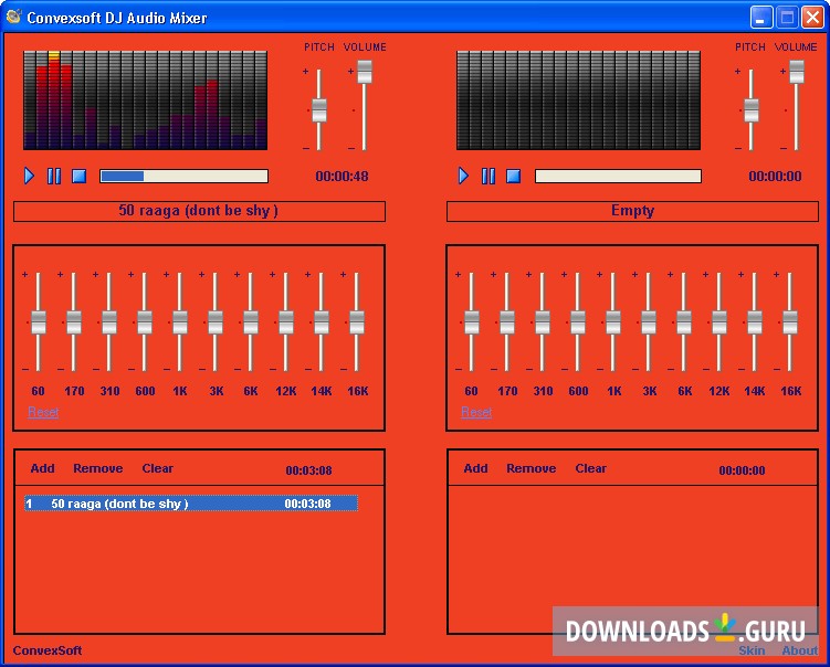 Convexsoft DJ Audio Mixer