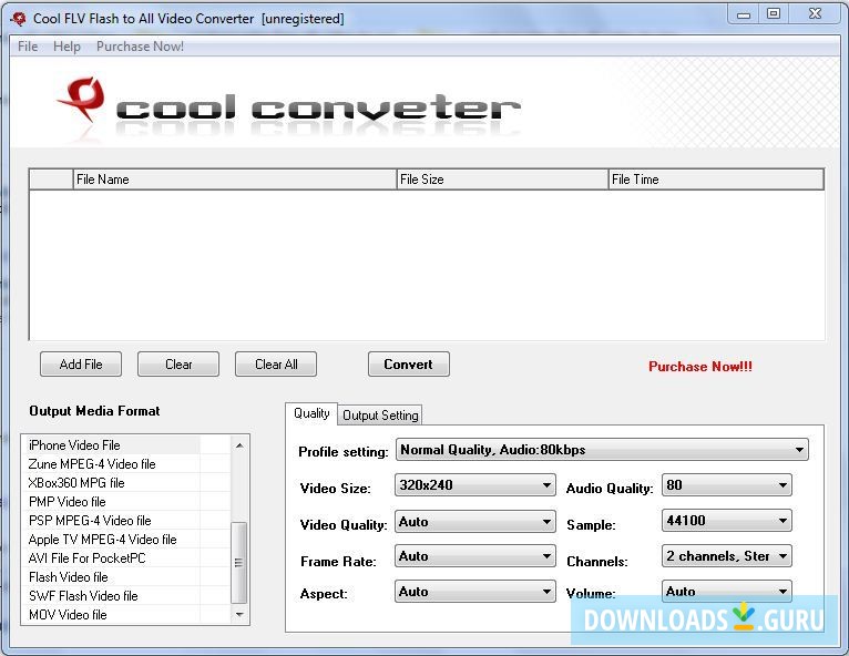 Cool FLV Flash to All Video Converter