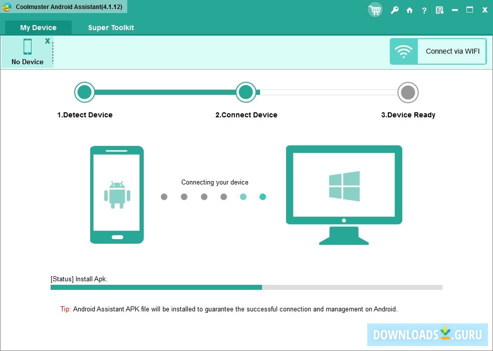 Connecting Android Device