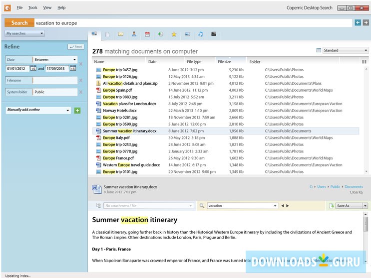Copernic Desktop Search