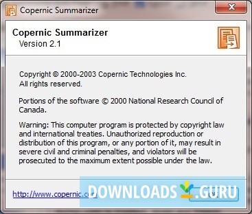 Copernic Summarizer