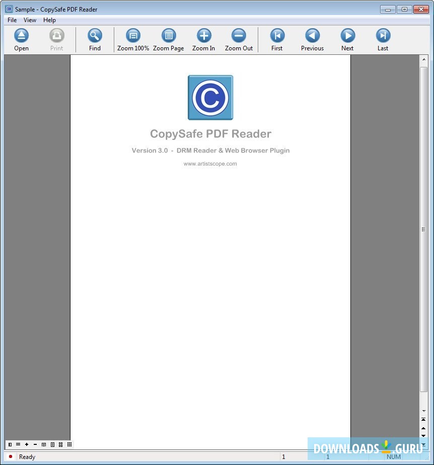 CopySafe PDF Reader