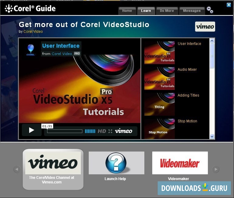 core videostudio x9 manual