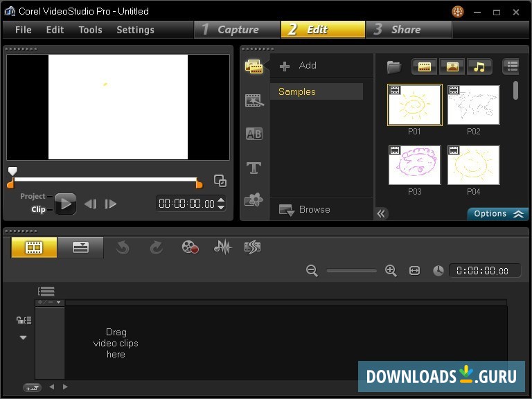 corel videostudio pro x6 screen capture in windows 10