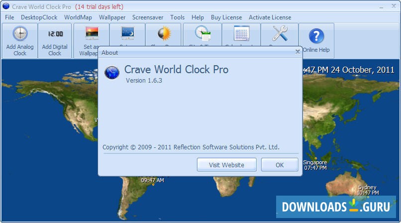 crave world clock pro 1.6.4 license key
