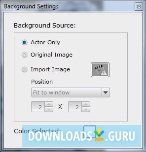 Background Settings