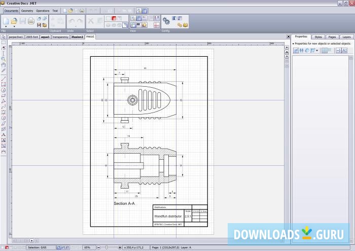 CAD-like possibilities