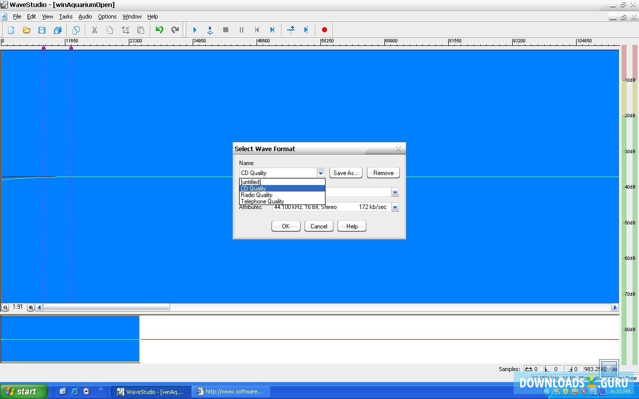 In-built format converter