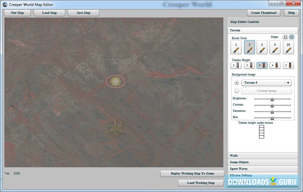 Creeper World Map Editor