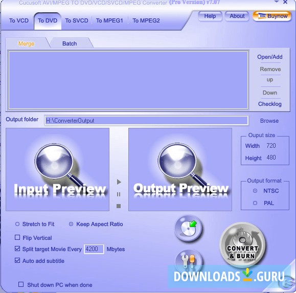 Cucusoft AVI to DVD/VCD/SVCD/MPEG Converter Pro