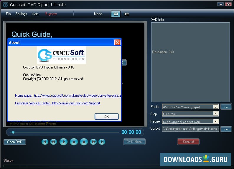 Cucusoft DVD Ripper Ultimate