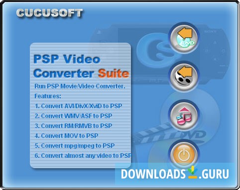 Cucusoft PSP Video Converter + DVD to PSP Converter