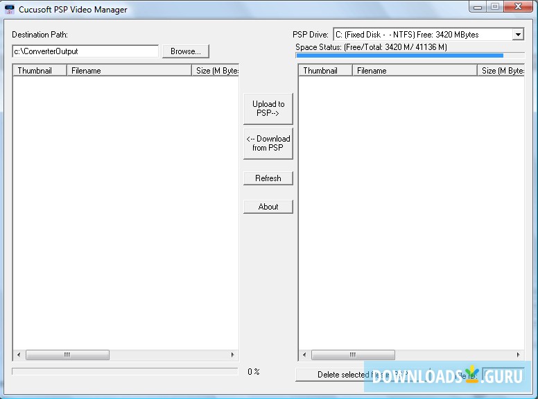 PSP Video Manager