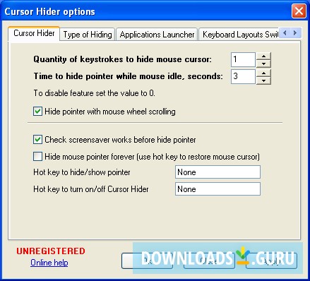 Cursor Hider