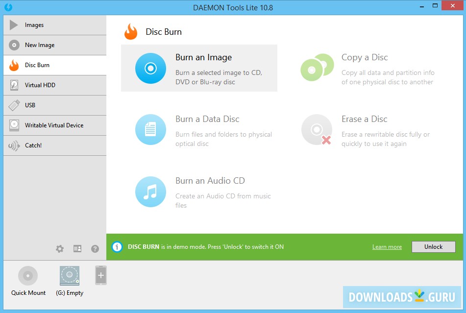 Daemon Tools Lite 12.0.0.2126 + Ultra + Pro download the new version for windows