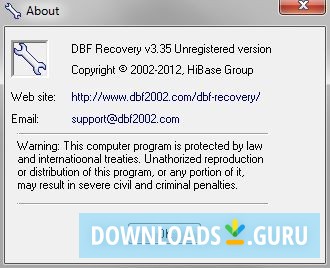 About DBF Recovery