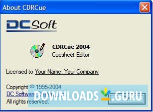 DCSoft CDRCue