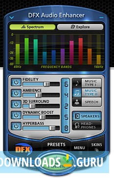 DFX for Windows Media Player