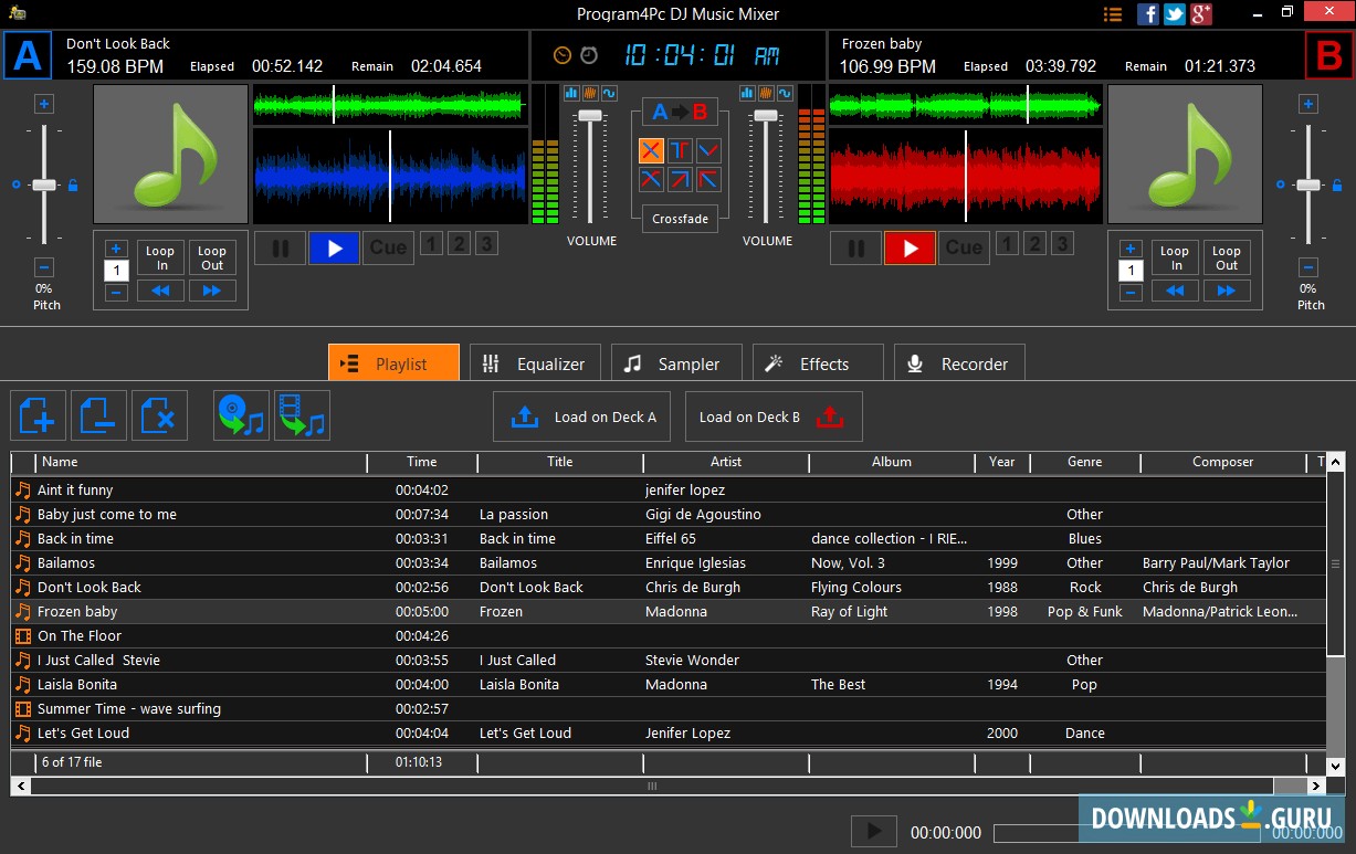 mp3 dj mixer download