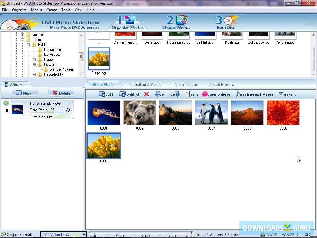 slideshow dvd software free