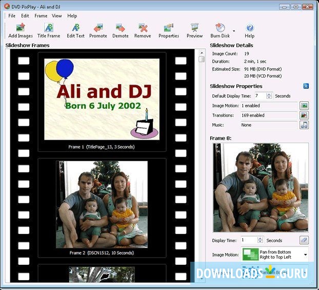 DVD PixPlay Extra Image Formats Plug-In