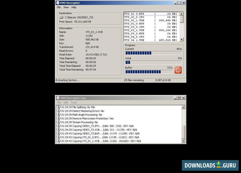 Application running