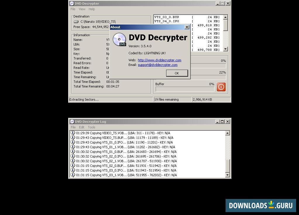 Download DVDDecrypter for Windows 10/8/7 (Latest version