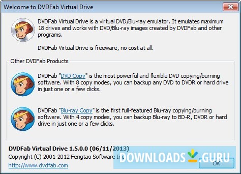 does dvdfab virtual drive support cdi