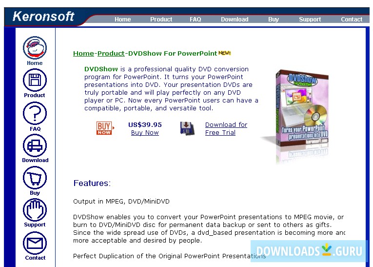 DVDShow For PowerPoint