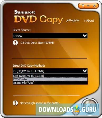 DVD copy method