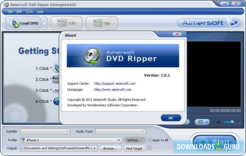 Daniusoft DVD to Nokia Converter