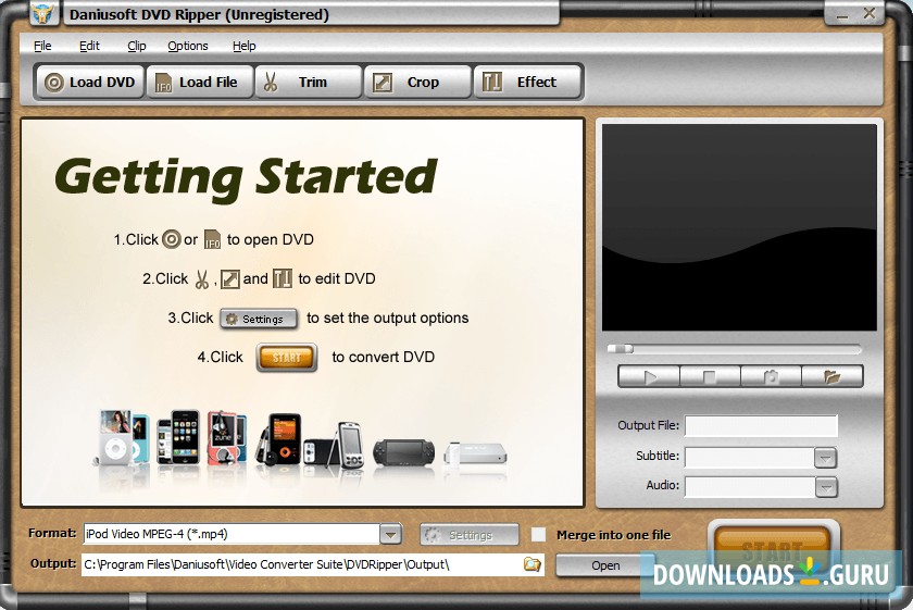 Daniusoft Video Converter Suite