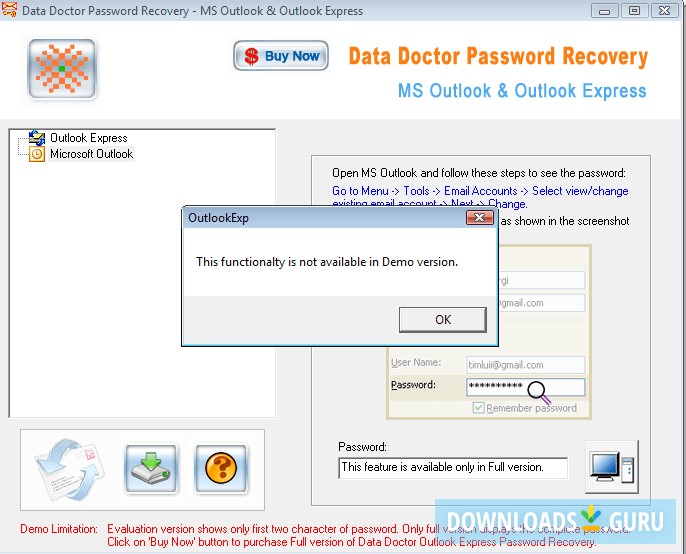 Data Doctor Password Recovery