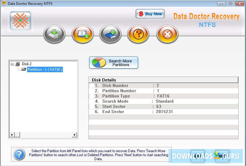 ntfs free data recovery