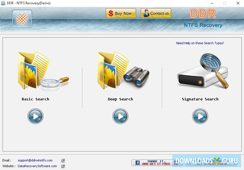 Data Doctor Recovery NTFS