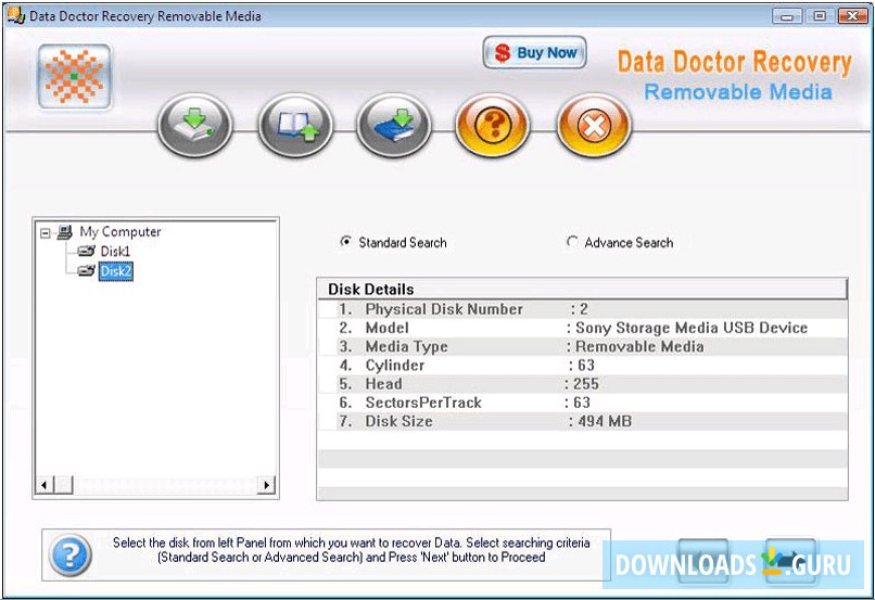 Data Doctor Recovery Removable Media