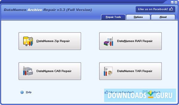 DataNumen Archive Repair