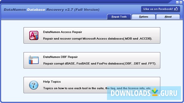 DataNumen Database Recovery