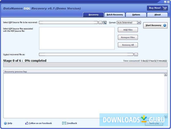 DataNumen SQL Recovery