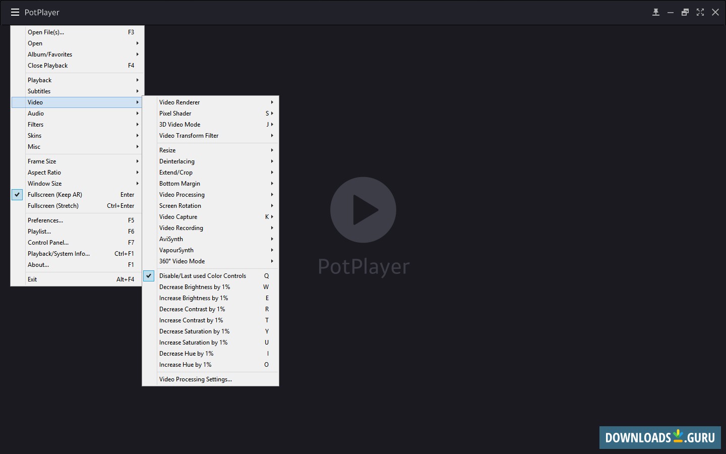 Daum PotPlayer 1.7.21953 download the last version for mac
