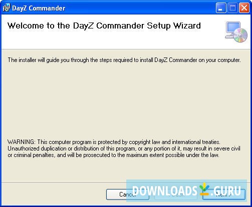 Setup Window