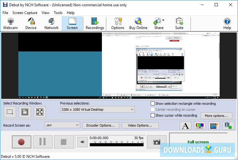 debut video capture software serial key 4.00