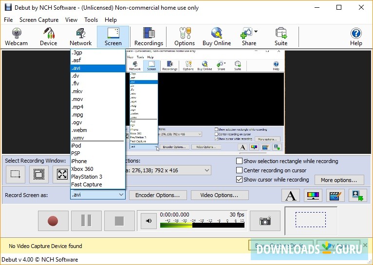 NCH Debut Video Capture Software Pro 9.31 download the new version for windows