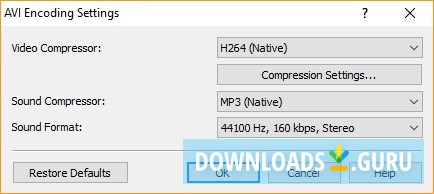 Output Format Settings